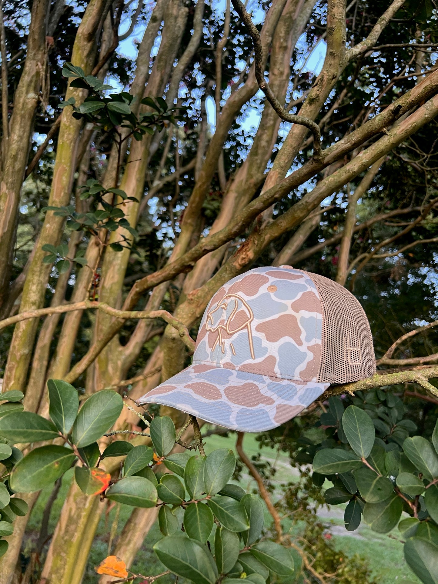 Loyal Hound Blue Camo Trucker Hat