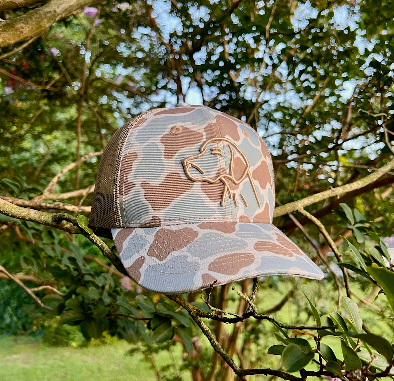 Loyal Hound Blue Camo Trucker Hat