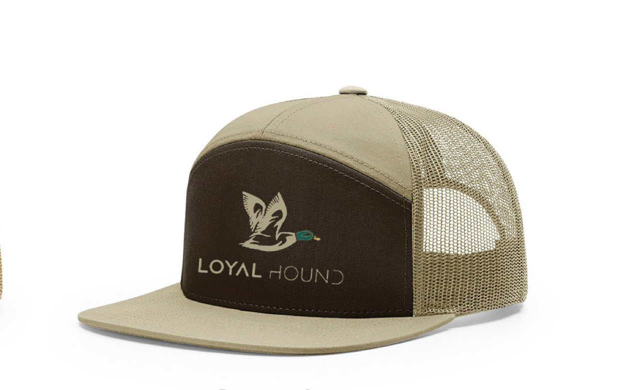 7-Panel Loyal Hound Mallard Logo Hat