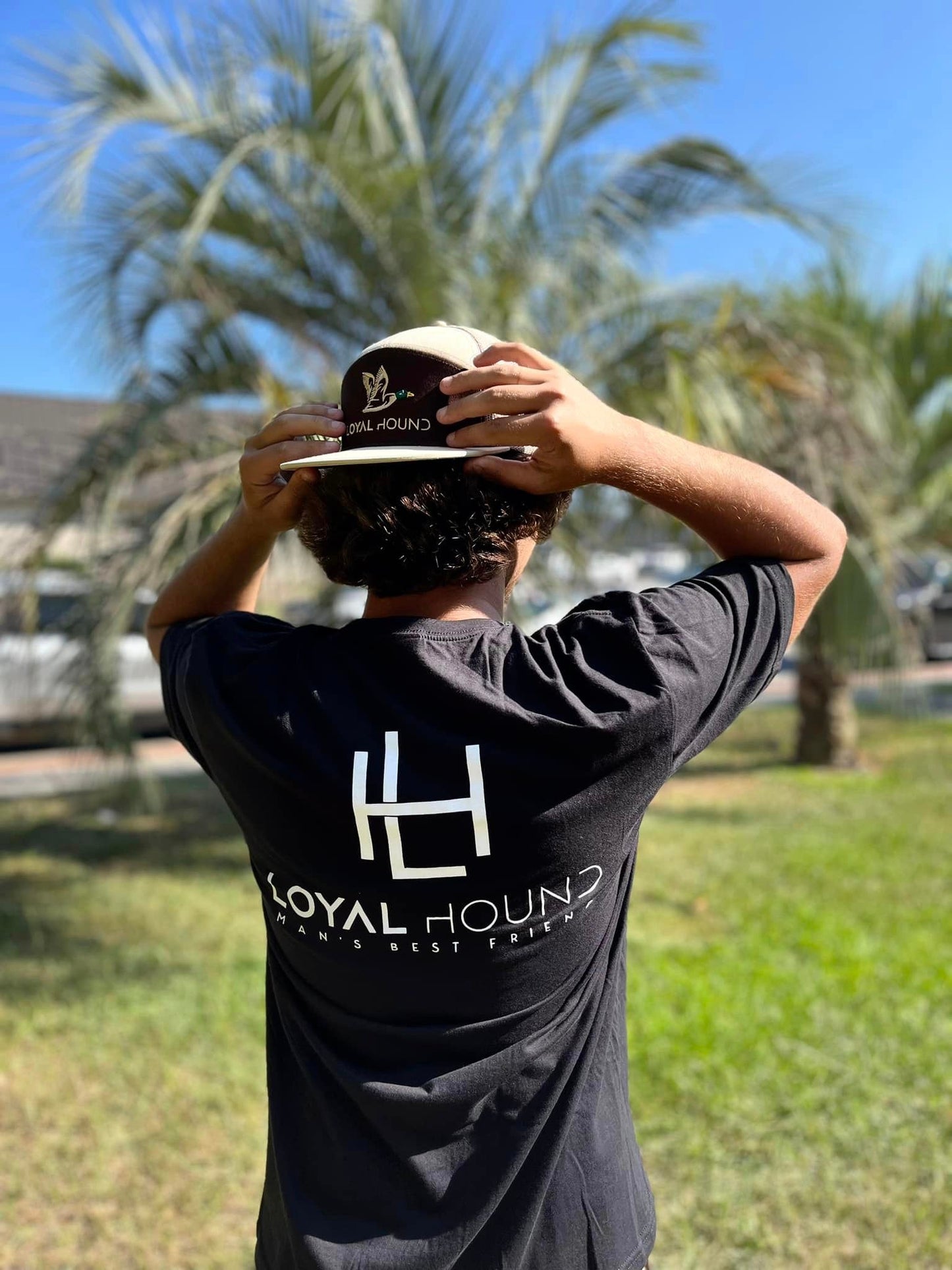 7-Panel Loyal Hound Mallard Logo Hat