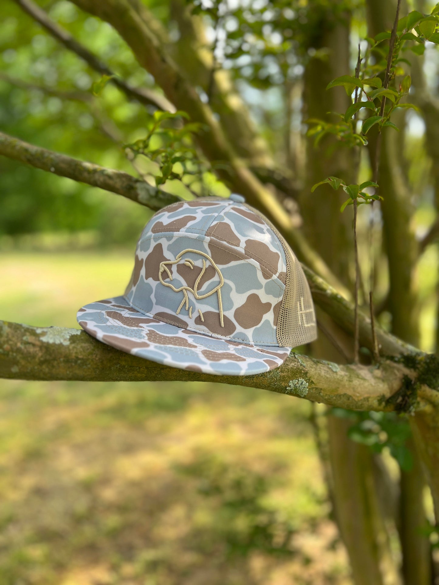 Loyal Hound 7 panel Blue Camo