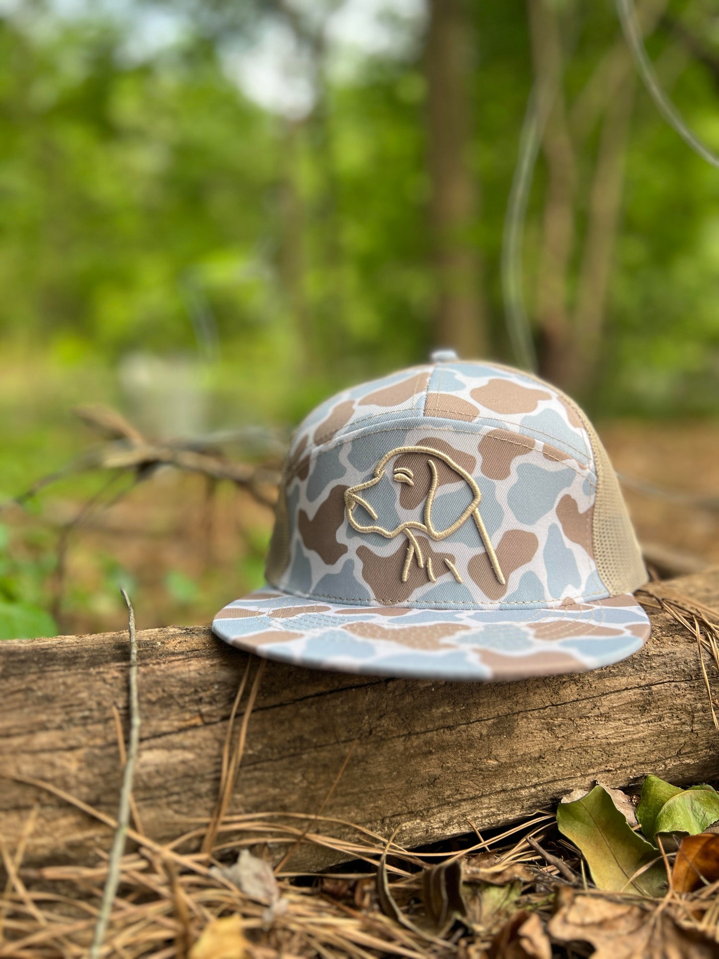 Loyal Hound 7 panel Blue Camo